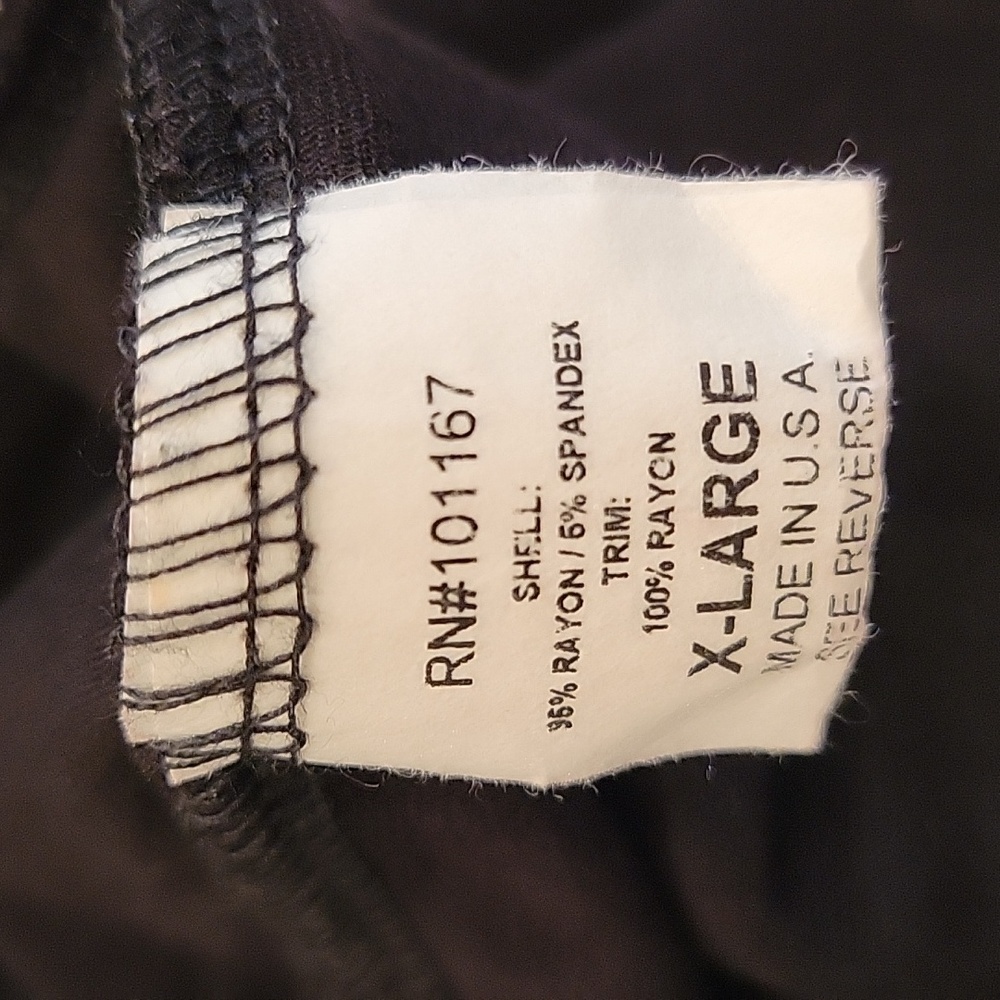 Kim & Cami Black 3/4 Sleeve Flowy Top - Picture 8 of 8